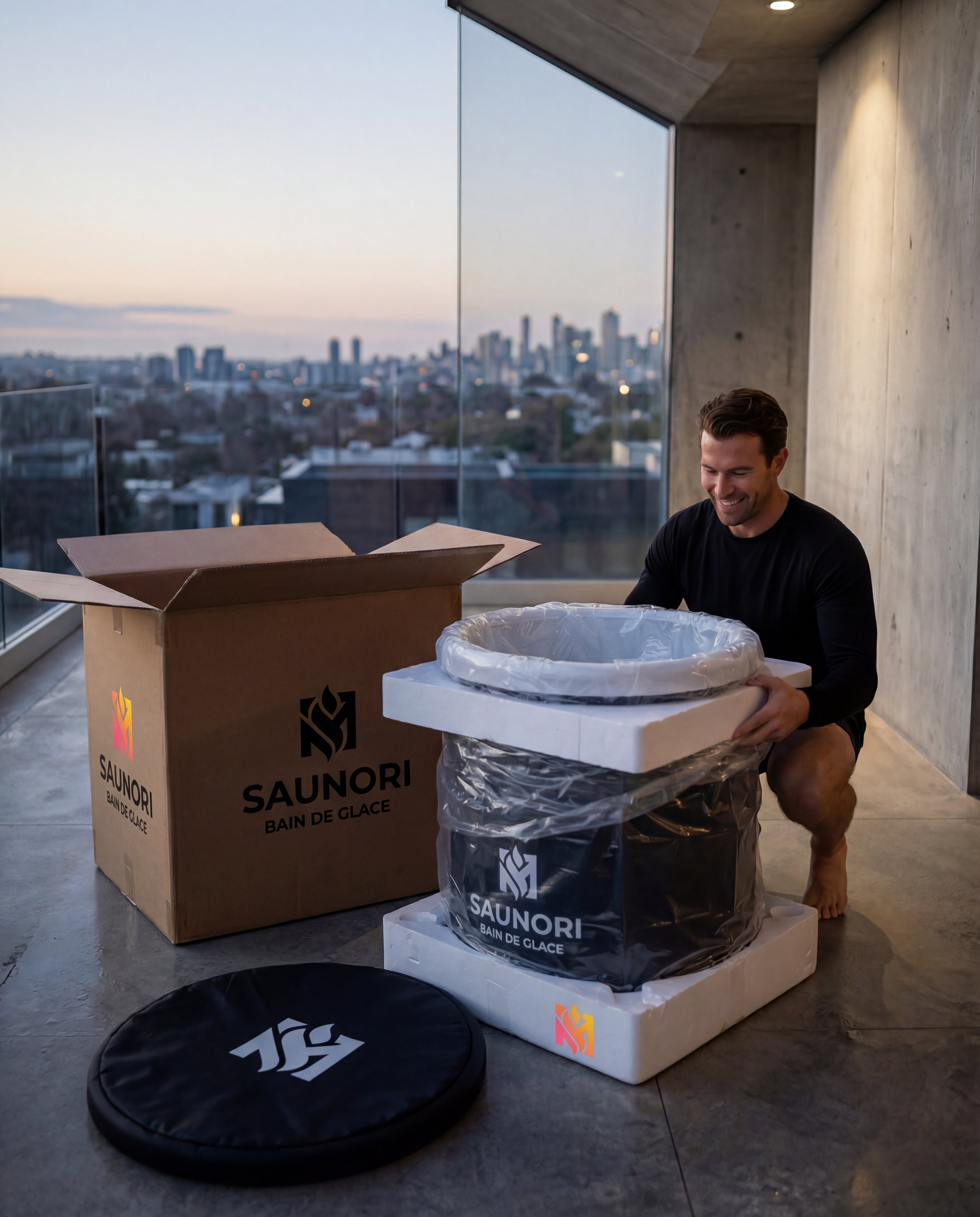 Saunori- Bain glacé